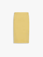 Cotton gabardine skirt