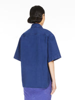 Oversized canvas shirt