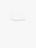 Stretch gabardine shorts