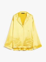 Silk satin pyjama shirt