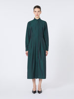 Taffeta shirt dress