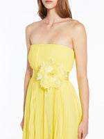 Chiffon bustier jumpsuit