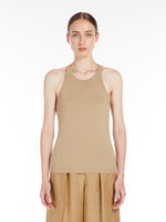 Cotton yarn top