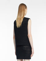 Knitted vest