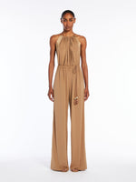 Fluid, viscose jersey jumpsuit