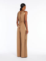 Fluid, viscose jersey jumpsuit
