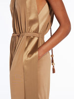 Fluid, viscose jersey jumpsuit