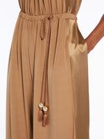Fluid, viscose jersey jumpsuit