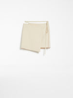 Mini wrap skirt