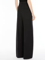 Wool wide-leg trousers