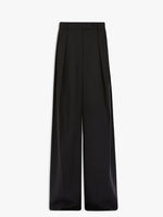 Wool wide-leg trousers