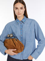Cotton chambray shirt