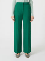 Wool palazzo trousers