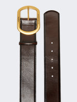Leather belt