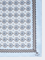 Printed silk scarf