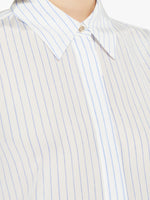 Printed crepe de chine shirt
