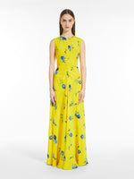 Long silk dress