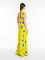Long silk dress