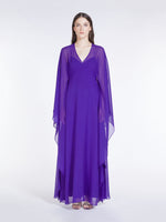 Butterfly sleeve dress