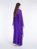 Butterfly sleeve dress