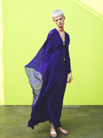 Butterfly sleeve dress