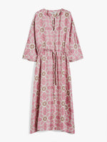 Printed twill dress
