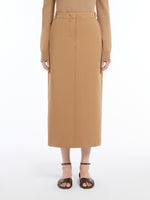 Scuba jersey pencil skirt