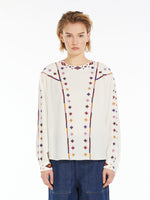 Cotton sable blouse