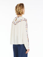 Cotton sable blouse