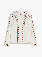 Cotton sable blouse