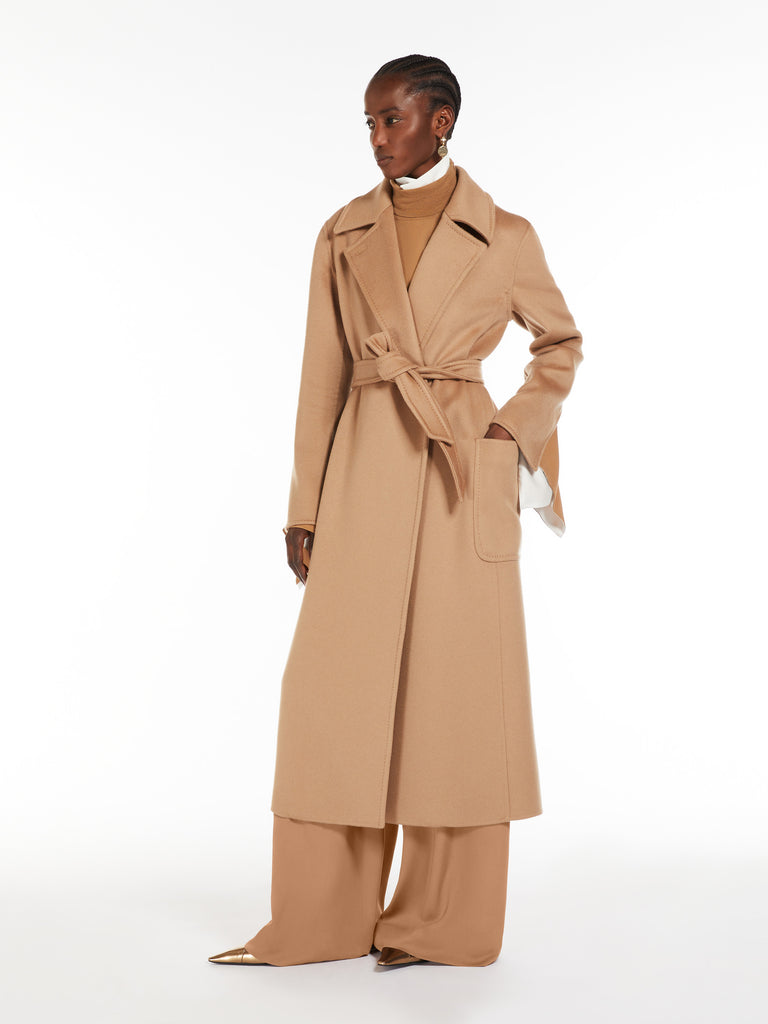 Cashmere robe coat