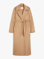 Cashmere robe coat