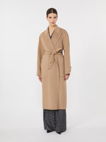 max mara camel robe coat for women