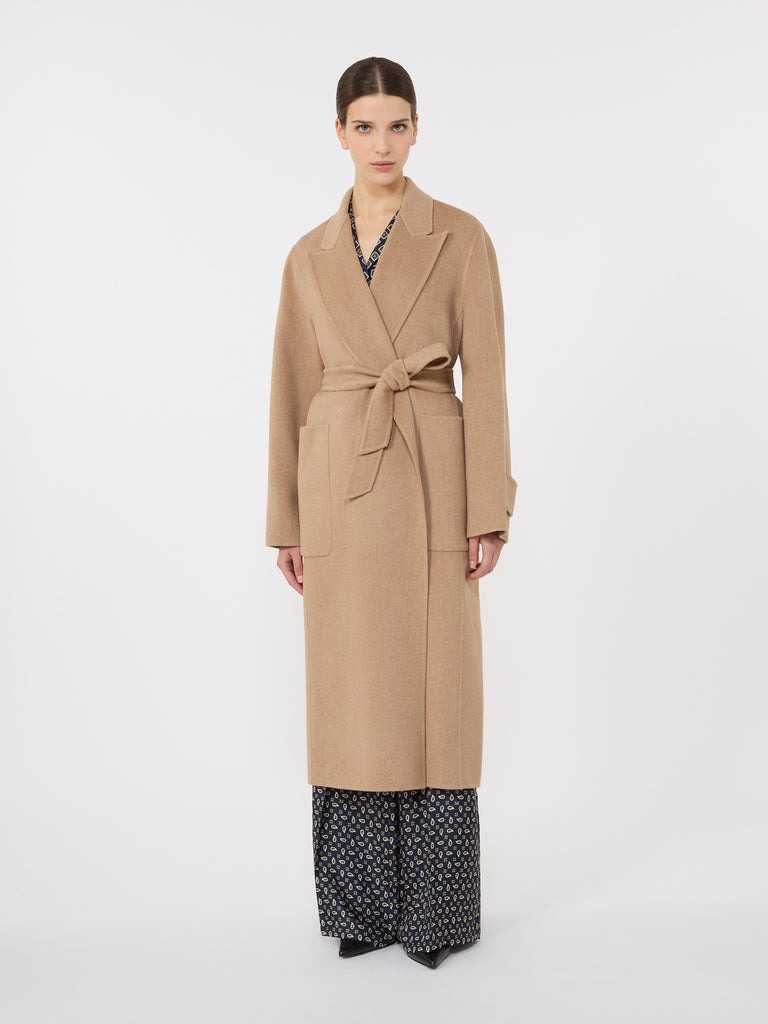 max mara camel robe coat