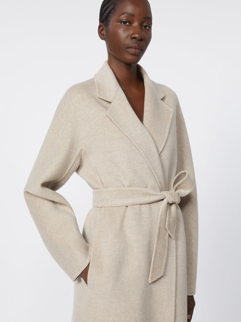 Cashmere robe coat