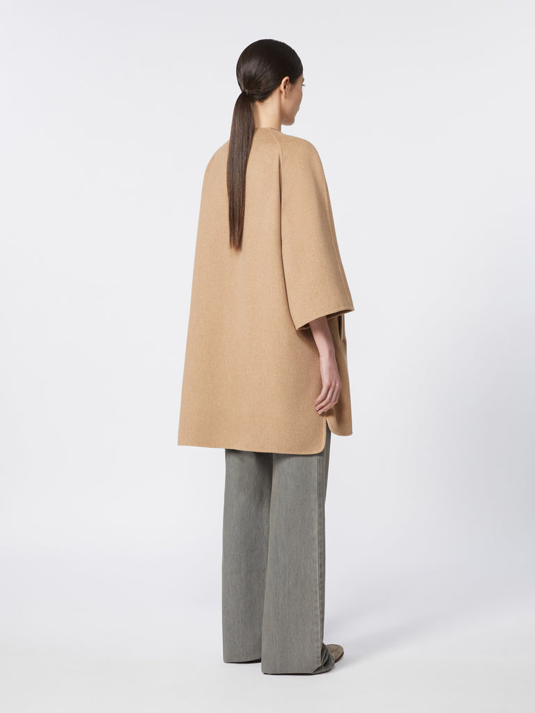 max mara camel broadcloth coat