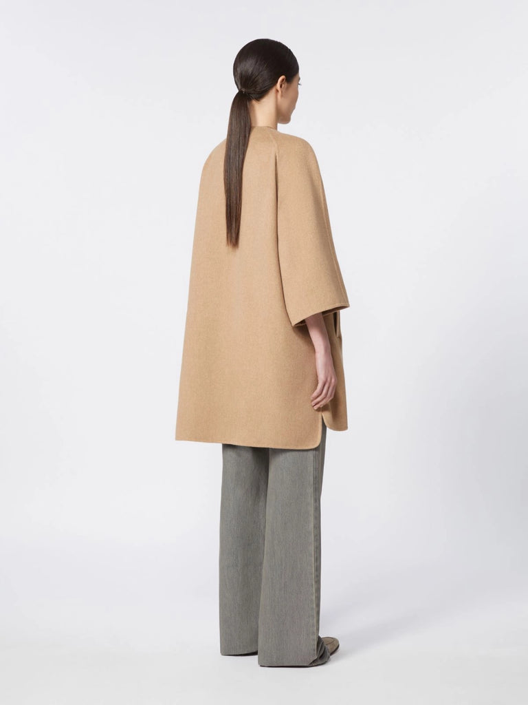 max mara camel broadcloth coat