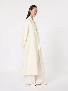 Ludmilla Icon Coat for Women - White - Max Mara UAE