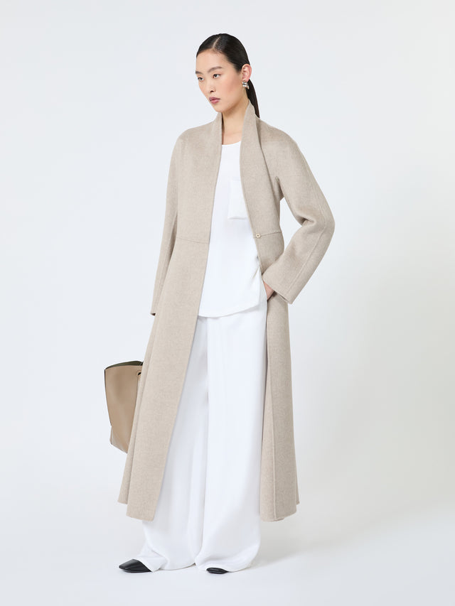 max mara cashmere redingote coat for women