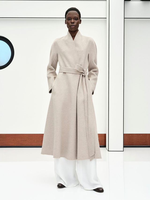 max mara cashmere redingote coat for women