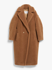 Teddy Bear Icon Coat for Women - Camel - Max Mara UAE