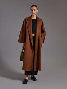 Ludmilla Icon Coat for Women - Tobacco - Max Mara UAE