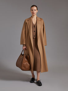 Ludmilla Icon Coat for Women - Camel - Max Mara UAE