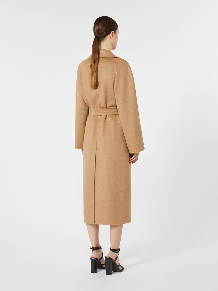 max mara long camel robe coat