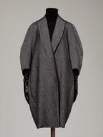 Max Mara Jacquard fabric cape coat for Women