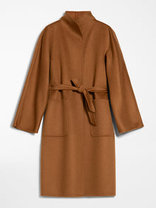 Cashmere Cardigan Coat for Women - Tobacco - Max Mara UAE