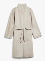 Cashmere Cardigan Coat for Women - Sand - Max Mara UAE