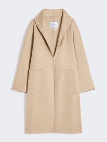 Midi cashmere cardigan coat - Sand