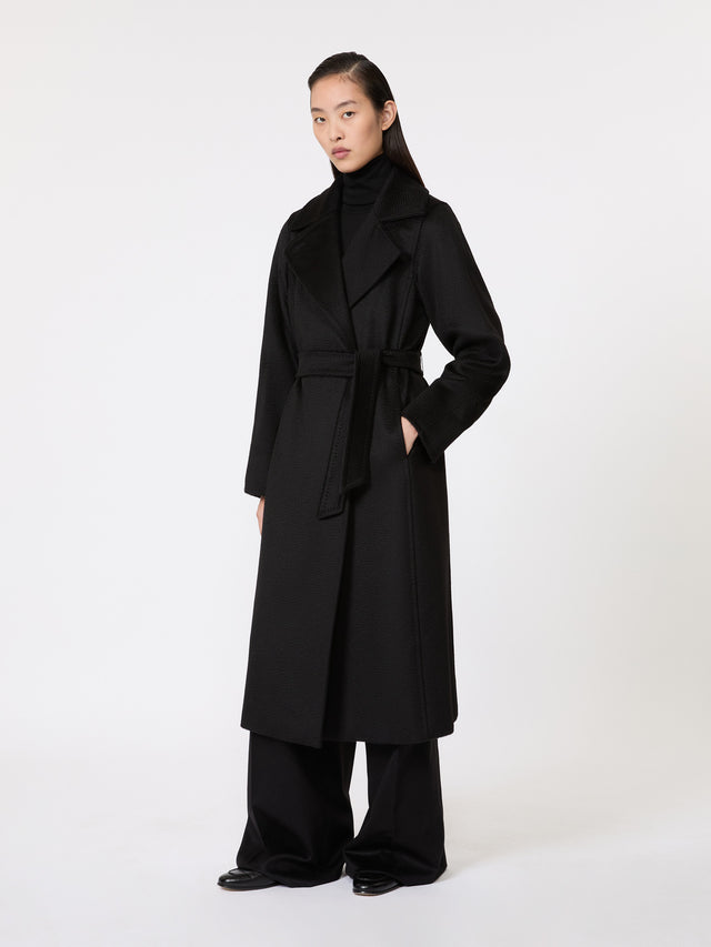 Manuela Icon Coat for Women - Black - Max Mara UAE