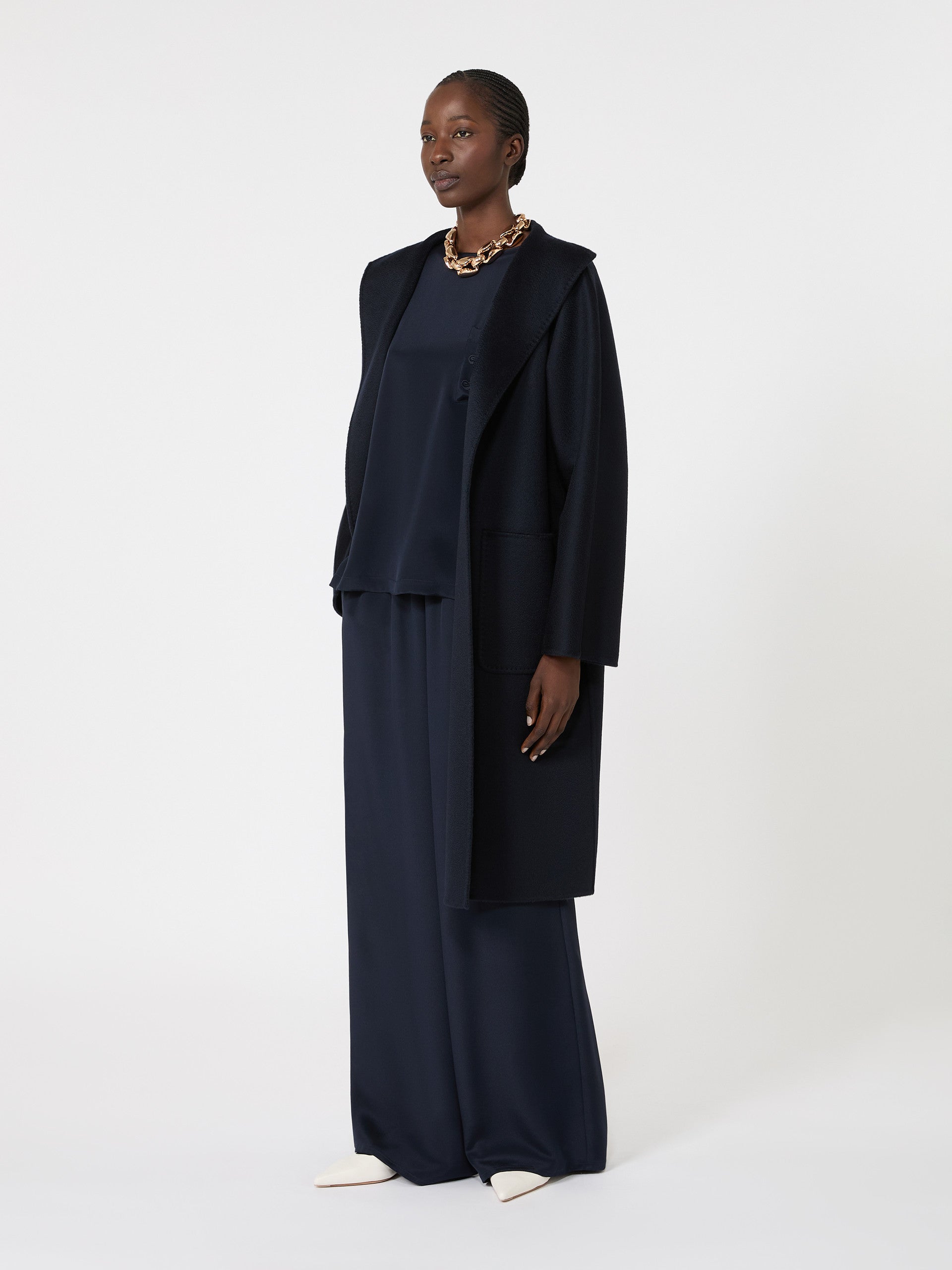 max mara midi cashmere cardigan coat for women